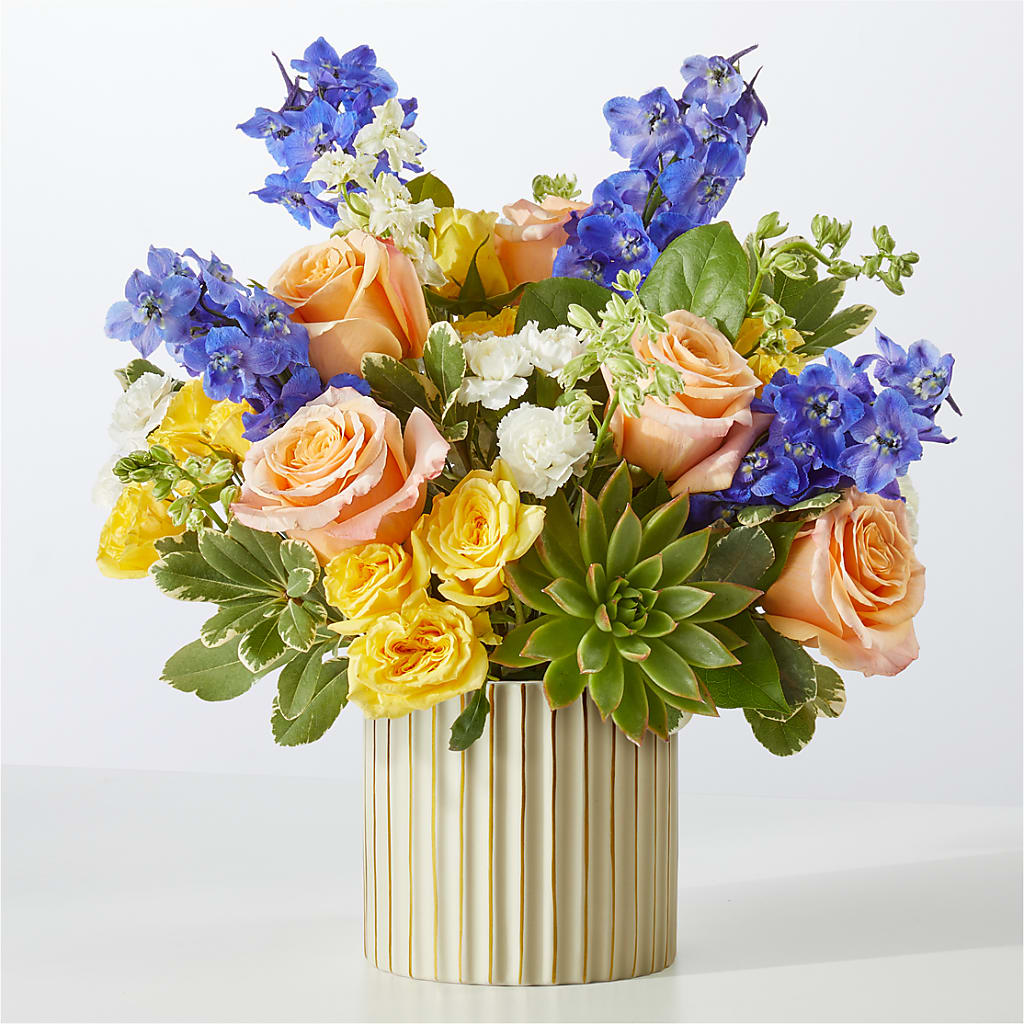 Cobalt Reverie Bouquet – Blossom And Belle, Orlando FL