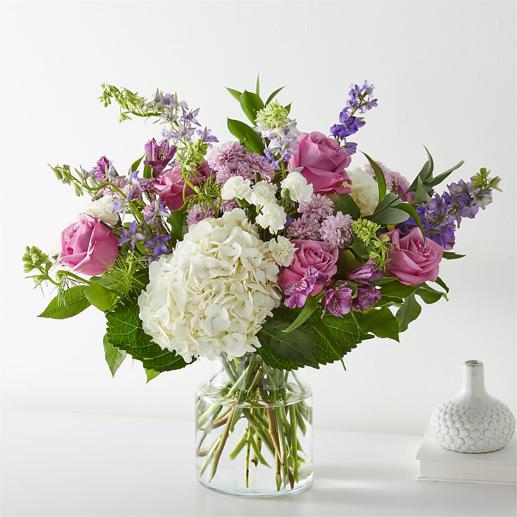 Violet Caress Bouquet – Blossom And Belle, Orlando FL