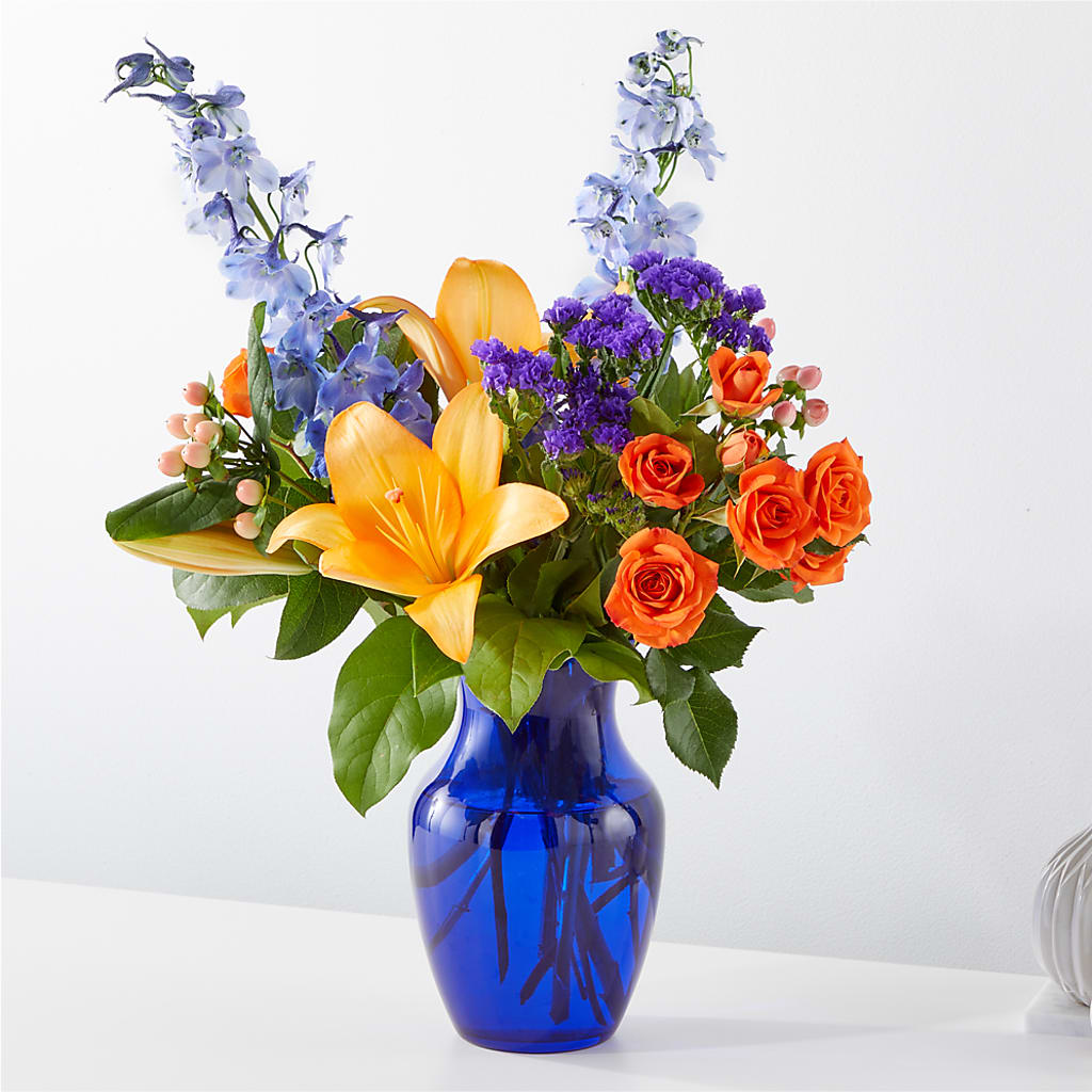 Radiant Citrus Bouquet – Blossom And Belle, Orlando FL