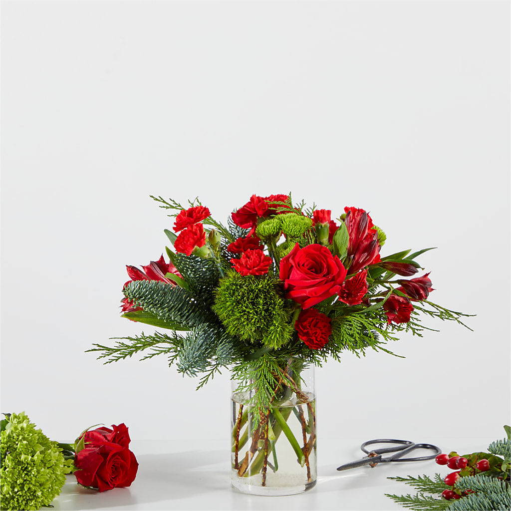 Merry Moment Bouquet – A Florist Original – Blossom And Belle, Orlando FL