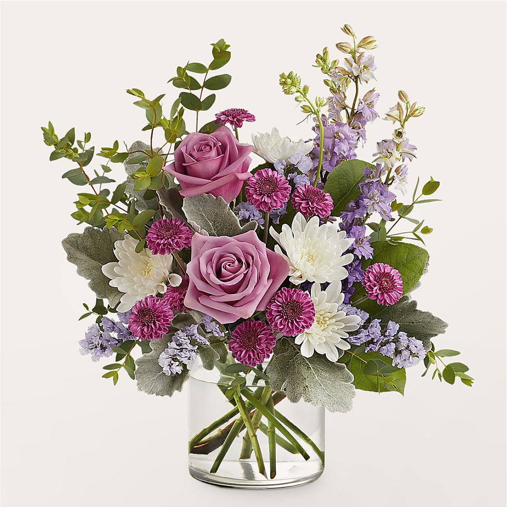 Violet Frost Bouquet – Blossom And Belle, Orlando FL