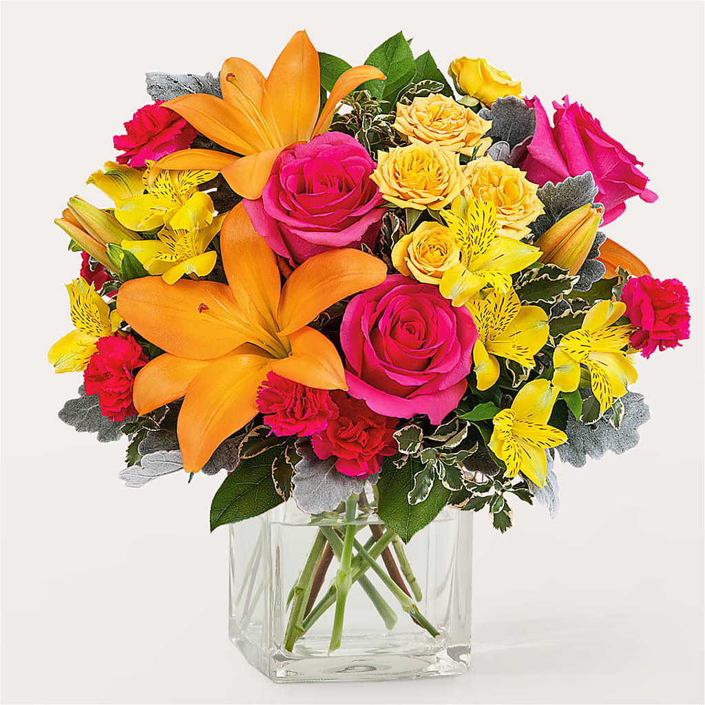 To the Tropics Bouquet – Blossom And Belle, Orlando FL