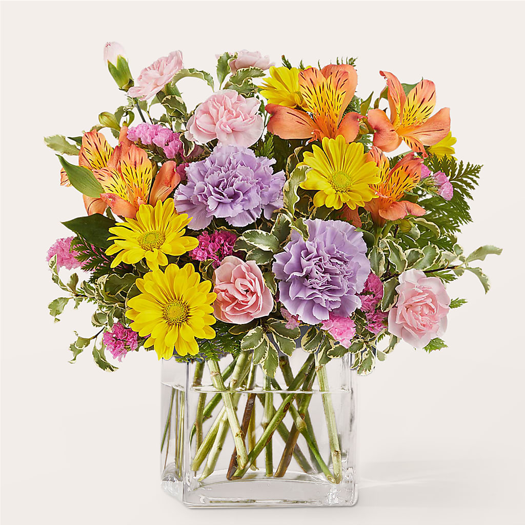 Shades of Happiness Bouquet – Blossom And Belle, Orlando FL