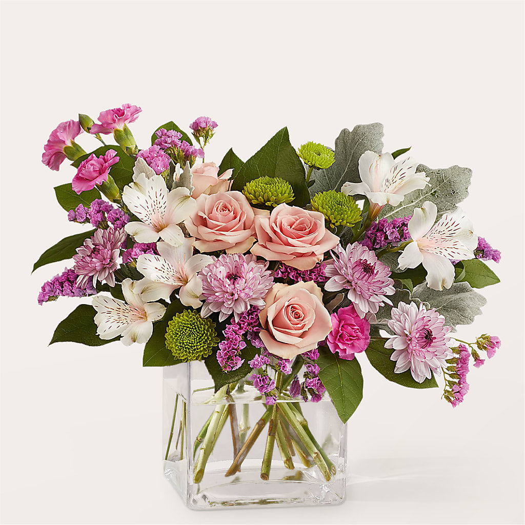Pink Suede Bouquet – Blossom And Belle, Orlando FL