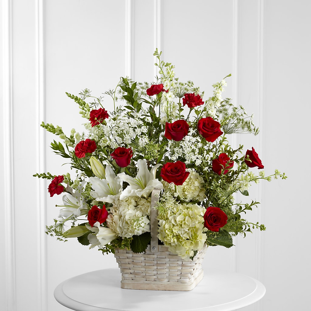 In Loving Memory Arrangement – Blossom And Belle, Orlando FL