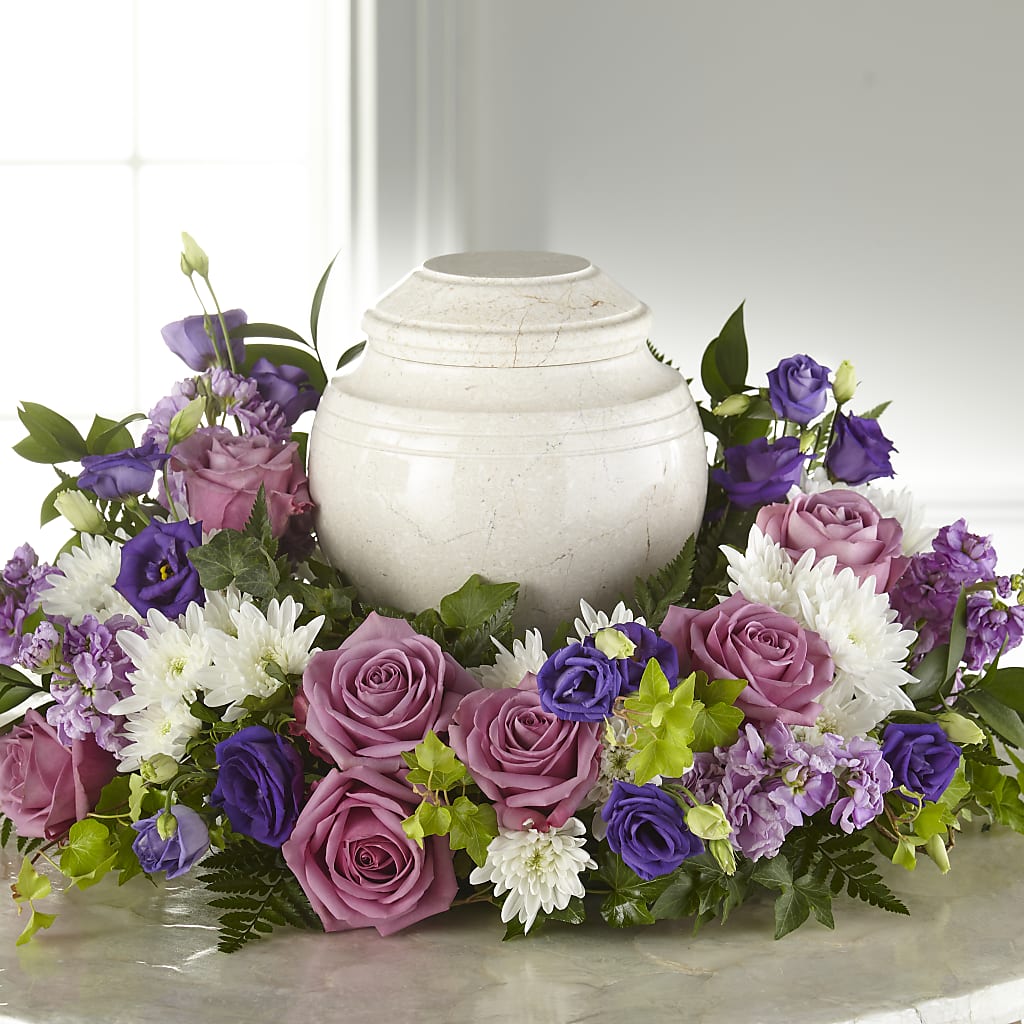 Blooming Sympathy Cremation Adornment – Blossom And Belle, Orlando FL