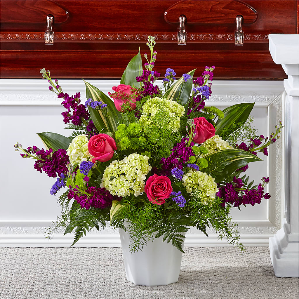 Beautiful Horizons Floor Basket – Blossom And Belle, Orlando FL