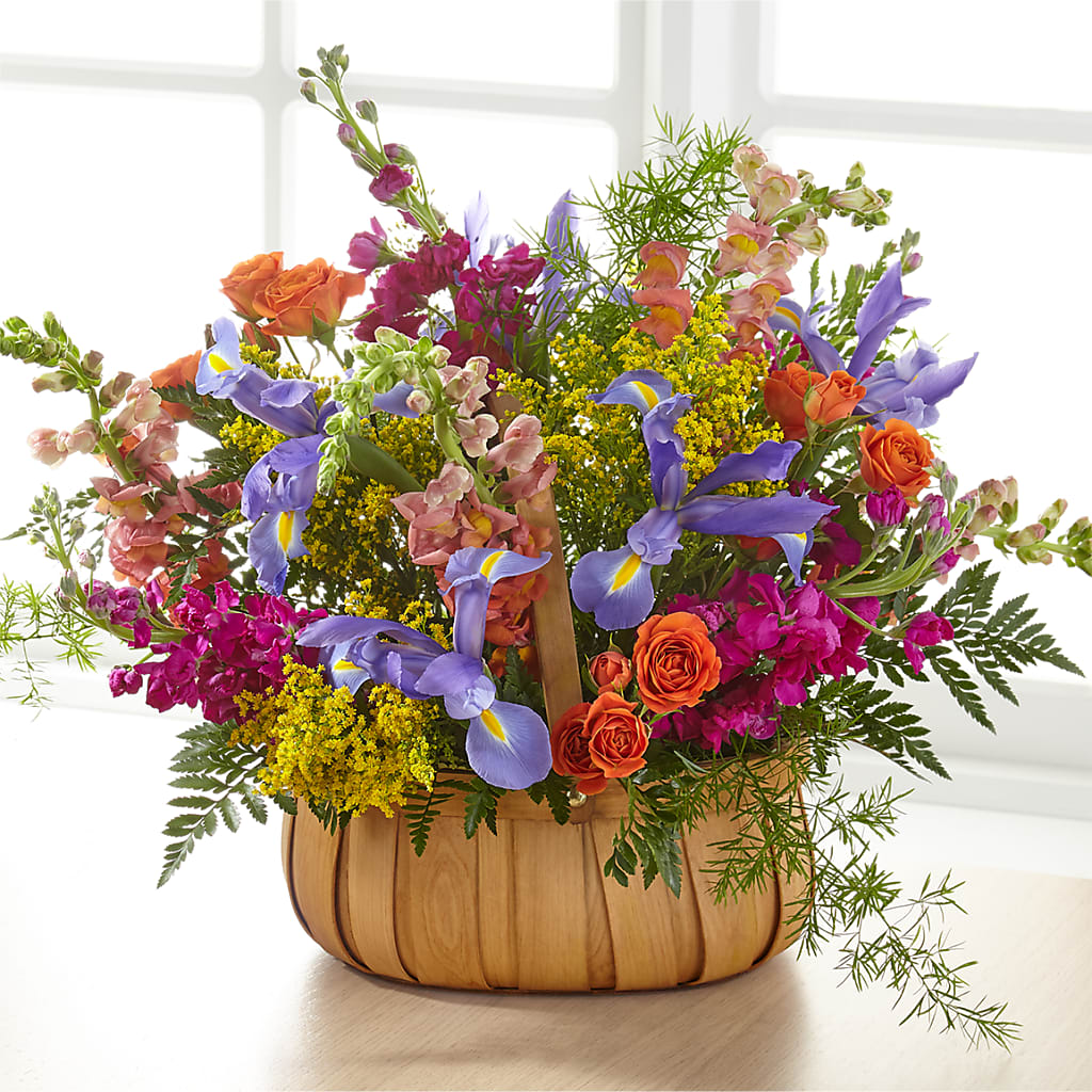 Garden of Life Basket – Blossom And Belle, Orlando FL