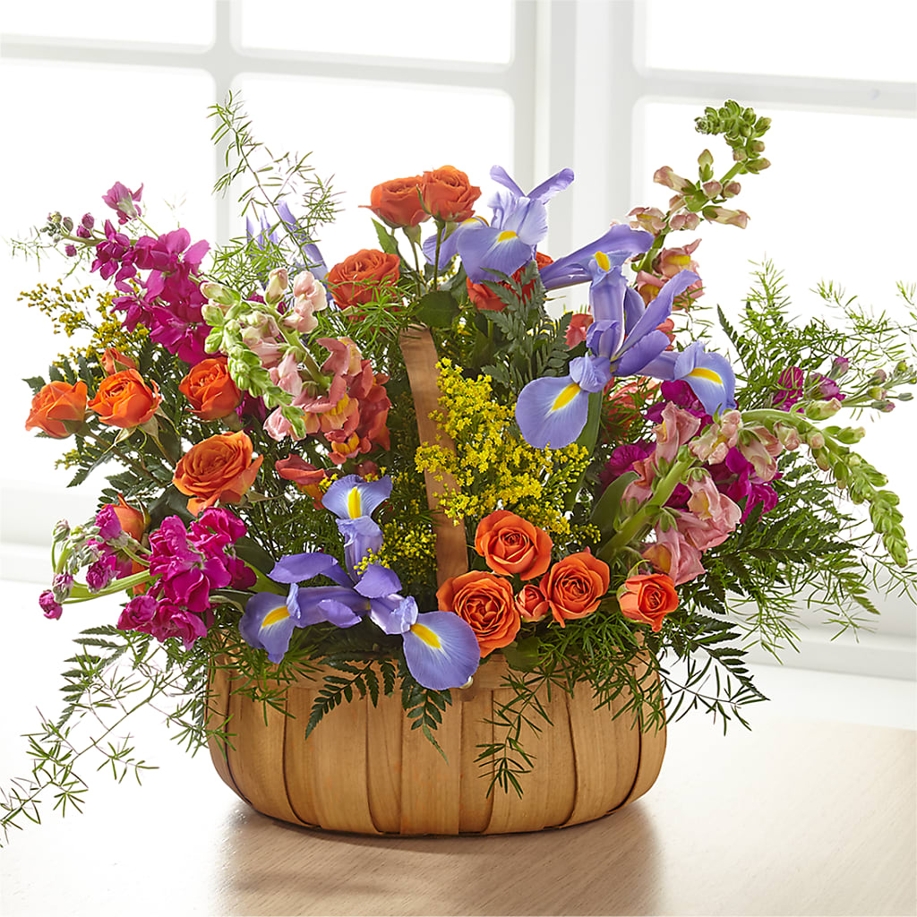 Garden of Life Basket – Blossom And Belle, Orlando FL