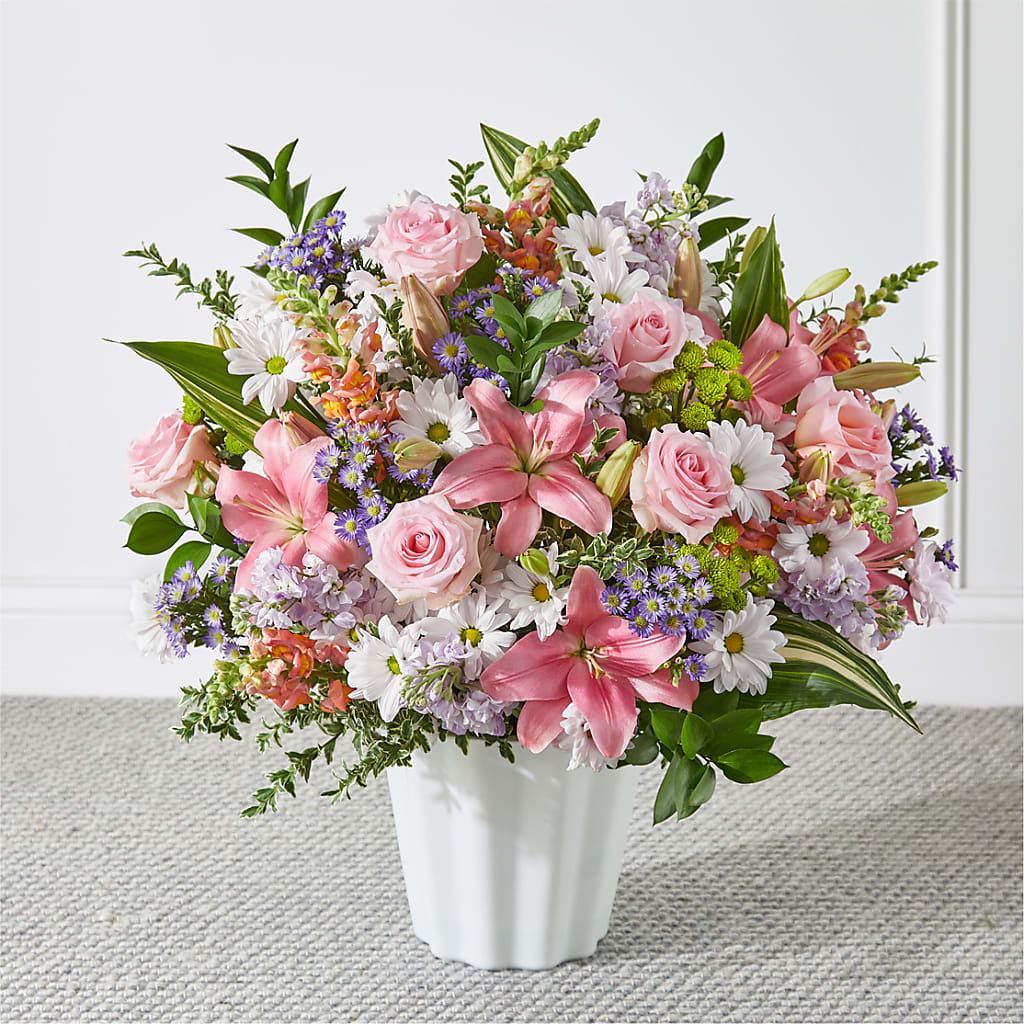 Abundant Compassion Floor Basket – Blossom And Belle, Orlando FL