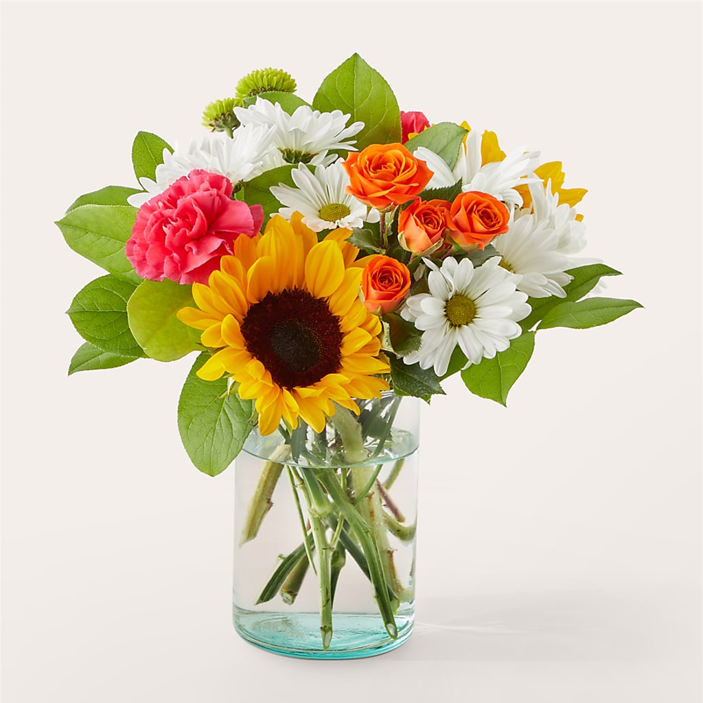 Sun-drenched Blooms Bouquet – Blossom And Belle, Orlando FL