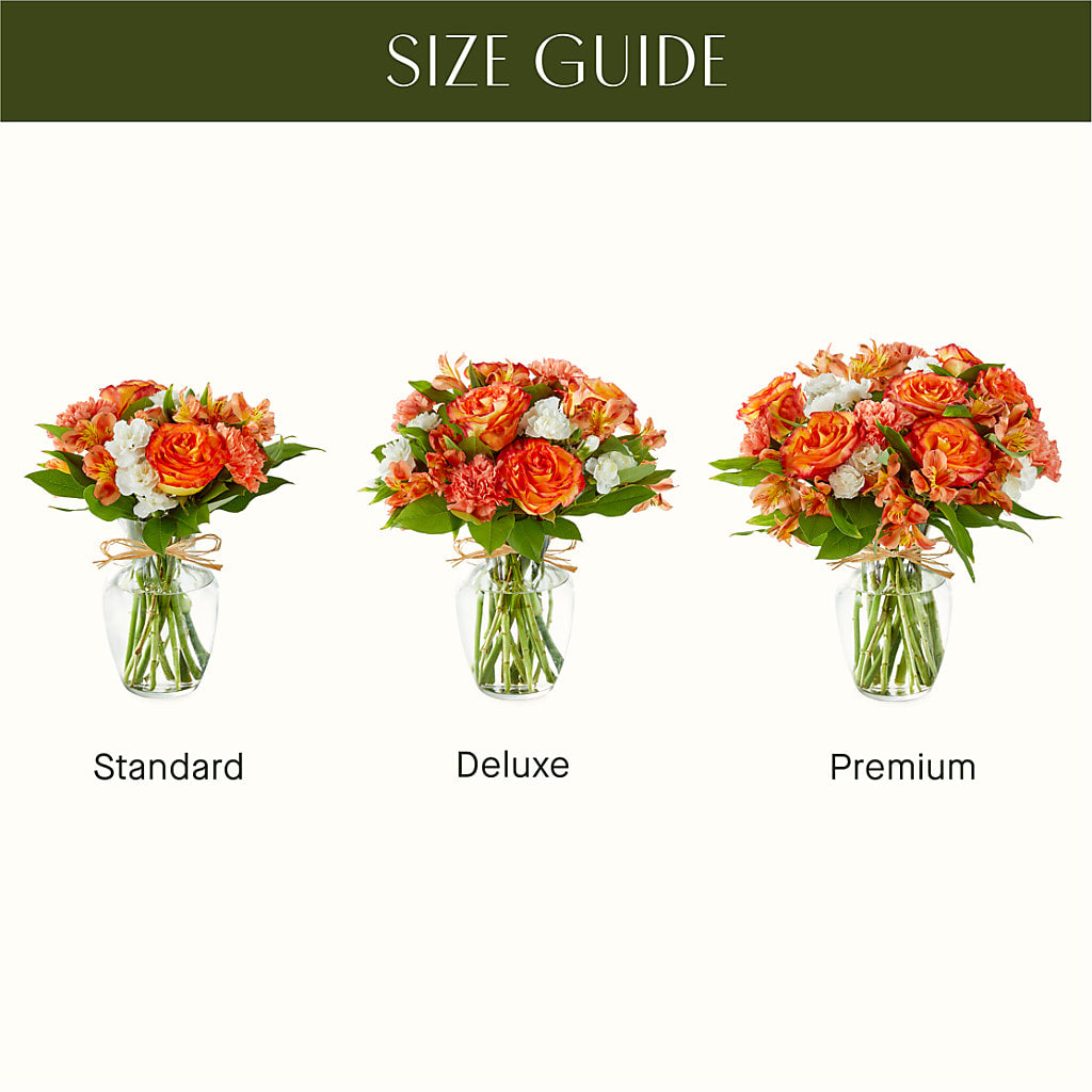 Apricot Glow Bouquet – Blossom And Belle, Orlando FL