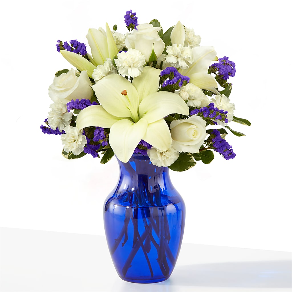 Sapphire Rush Bouquet – Blossom And Belle, Orlando FL