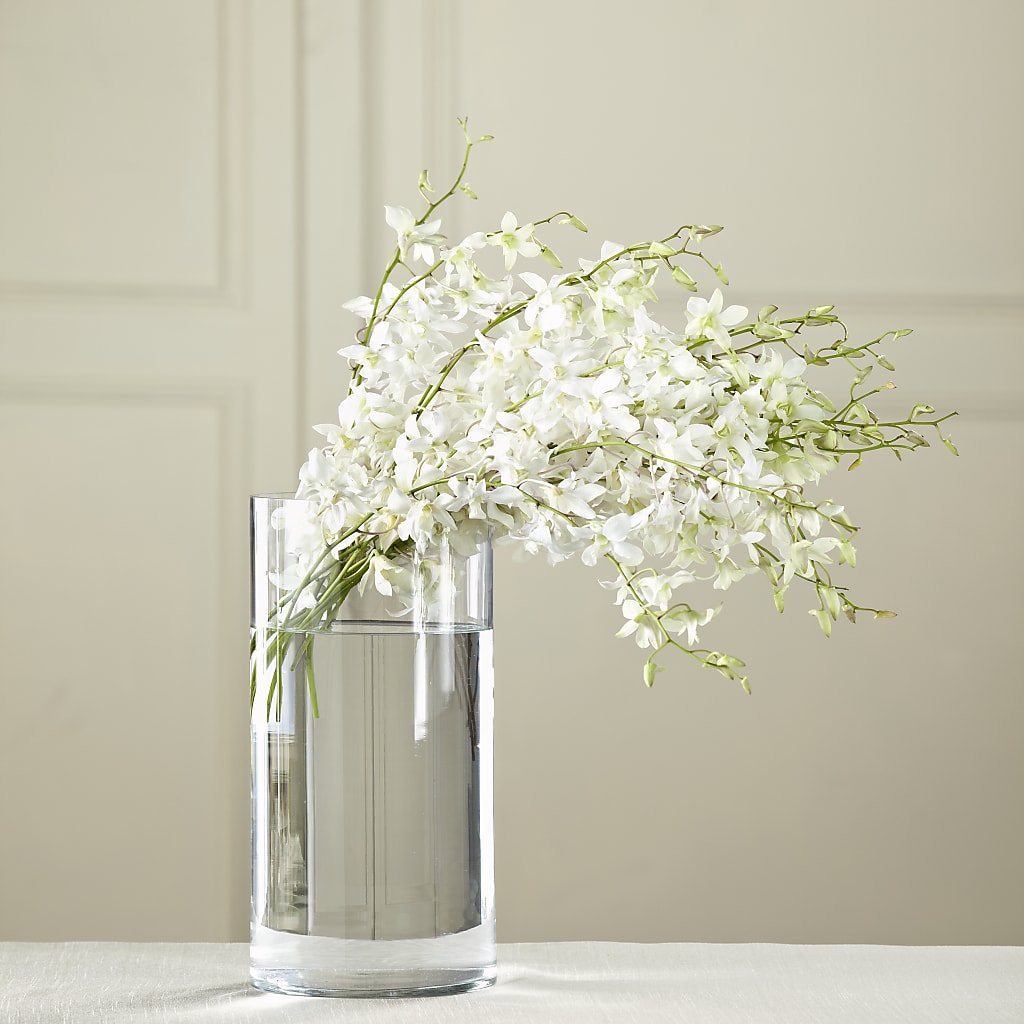 White Dendrobium Bouquet – Blossom And Belle, Orlando FL