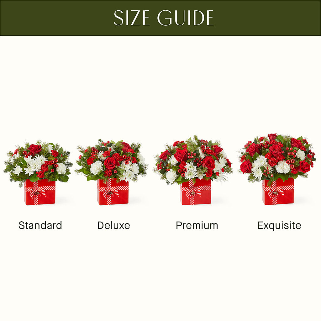 Presents Under the Tree Bouquet –  Blossom And Belle, Orlando FL