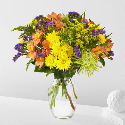 Marmalade Skies Bouquet –  Blossom And Belle, Orlando FL
