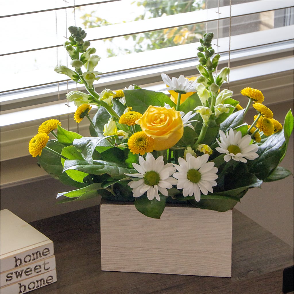 Sun Salutation Box Bouquet –  Blossom And Belle, Orlando FL