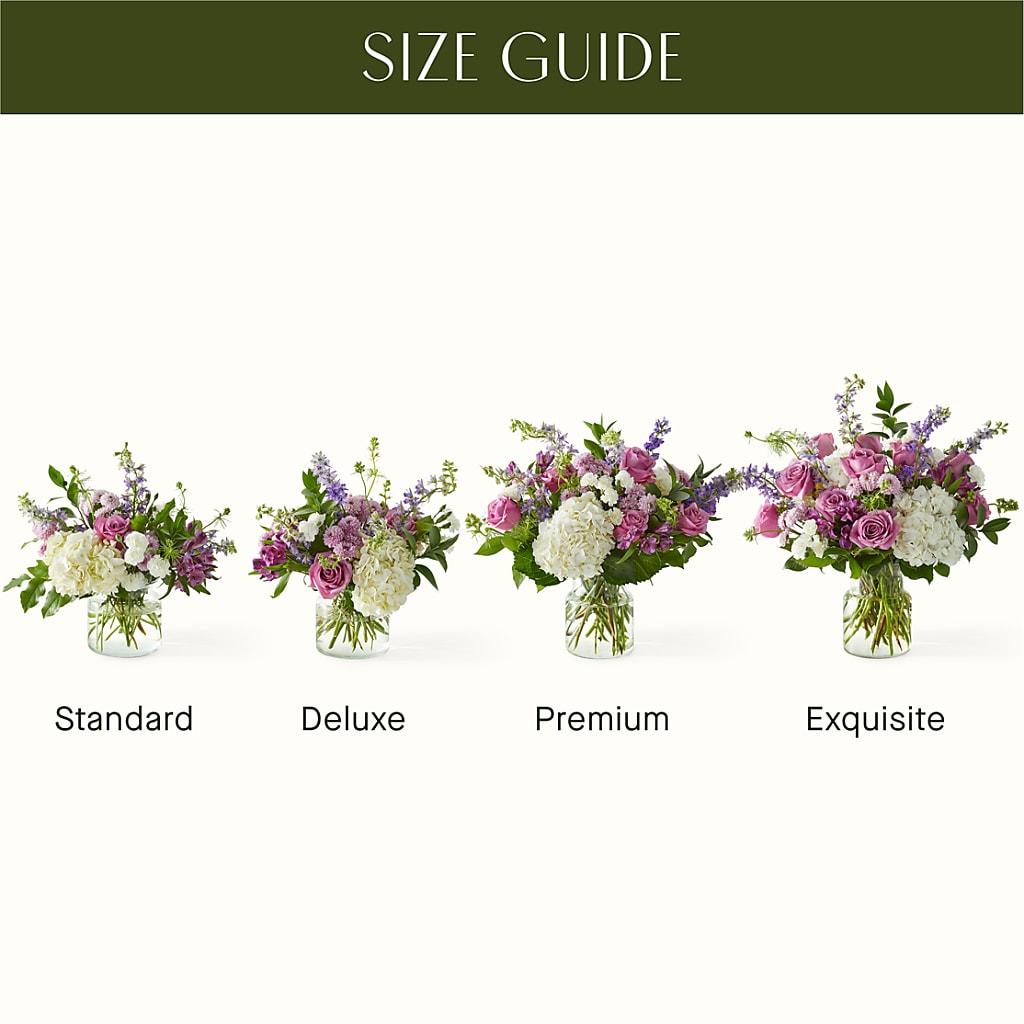 Violet Caress Bouquet –  Blossom And Belle, Orlando FL