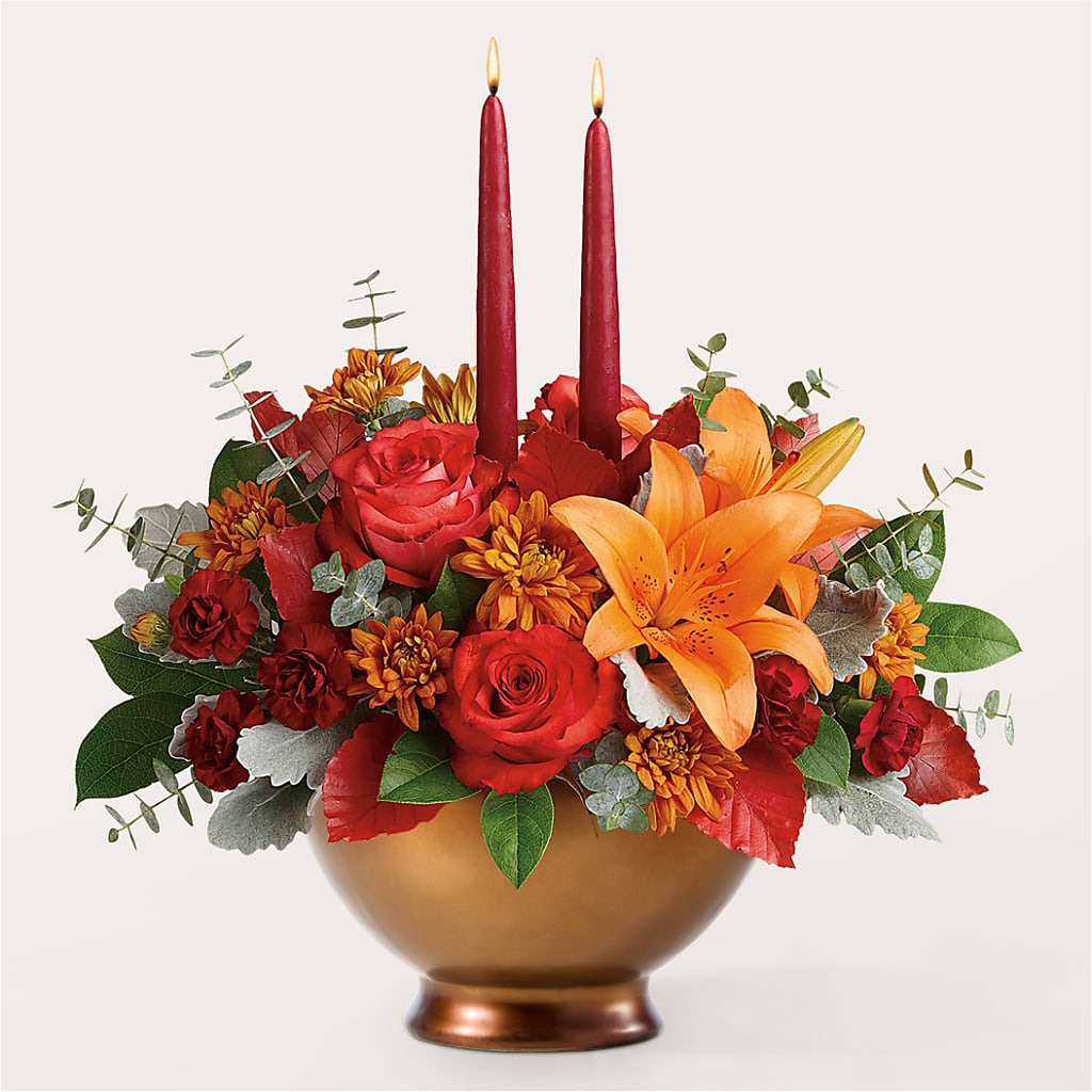 Fruits of Fall Centerpiece –  Blossom And Belle, Orlando FL