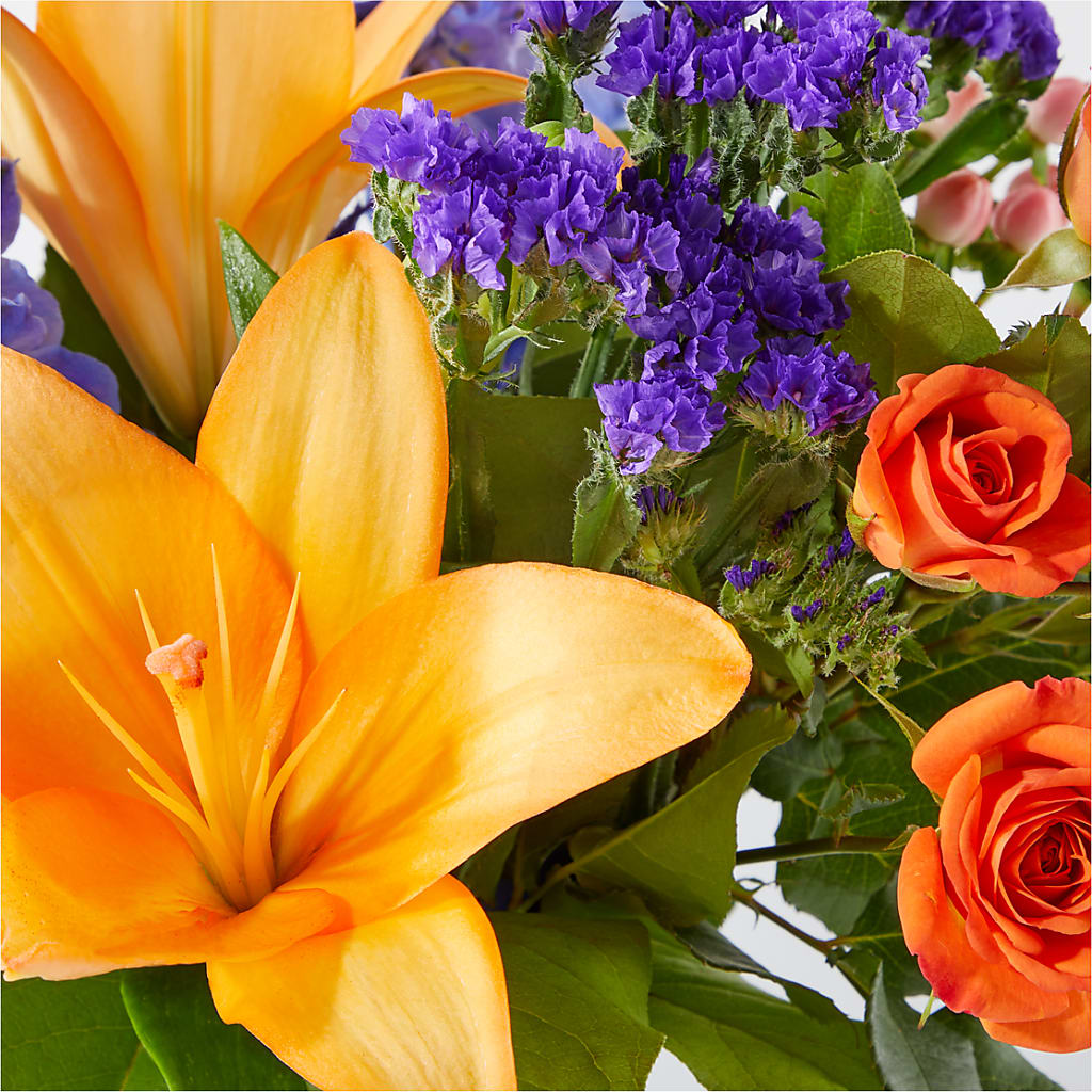 Radiant Citrus Bouquet –  Blossom And Belle, Orlando FL