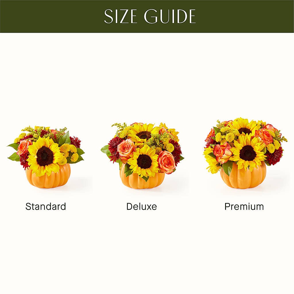 Golden Gourd Pumpkin Bouquet –  Blossom And Belle, Orlando FL