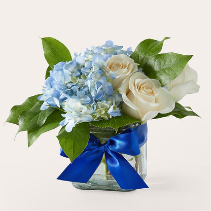 Sky Blue Delight Bouquet –  Blossom And Belle, Orlando FL
