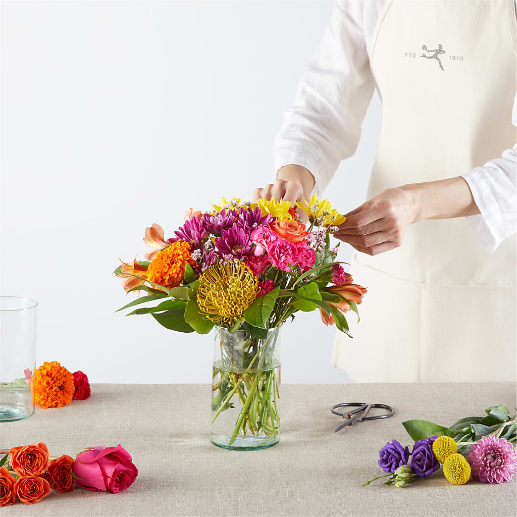 Feast of Color – A Florist Original –  Blossom And Belle, Orlando FL