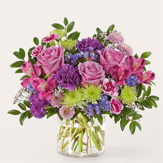 Glass Half Full Bouquet –  Blossom And Belle, Orlando FL