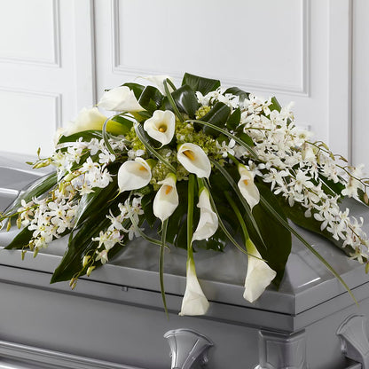 Angel Wings Casket Spray –  Blossom And Belle, Orlando FL