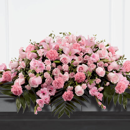 Garden of Comfort Casket Spray (Standard) –  Blossom And Belle, Orlando FL