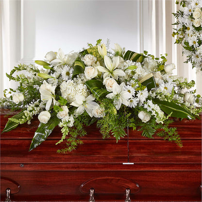 Abundance Casket Spray –  Blossom And Belle, Orlando FL