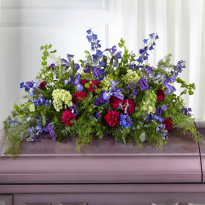 Always Treasured Casket Spray –  Blossom And Belle, Orlando FL