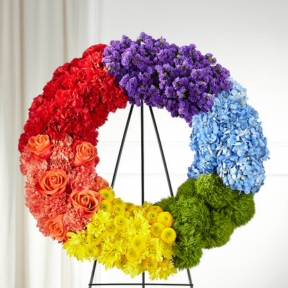 Circle of Love Wreath –  Blossom And Belle, Orlando FL