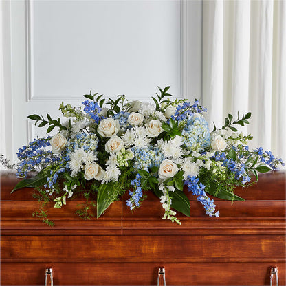 Timeless Essence Casket Spray –  Blossom And Belle, Orlando FL