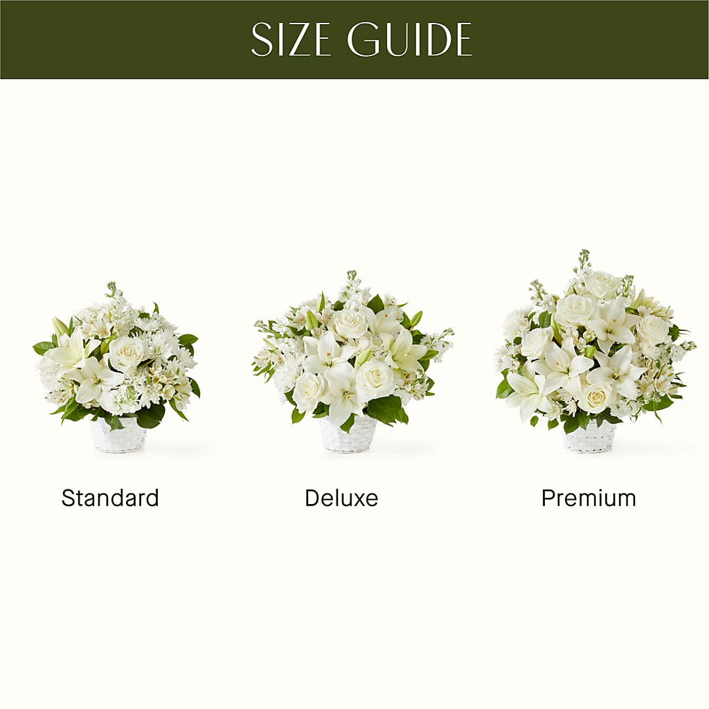 Peaceful Reflections Arrangement –  Blossom And Belle, Orlando FL