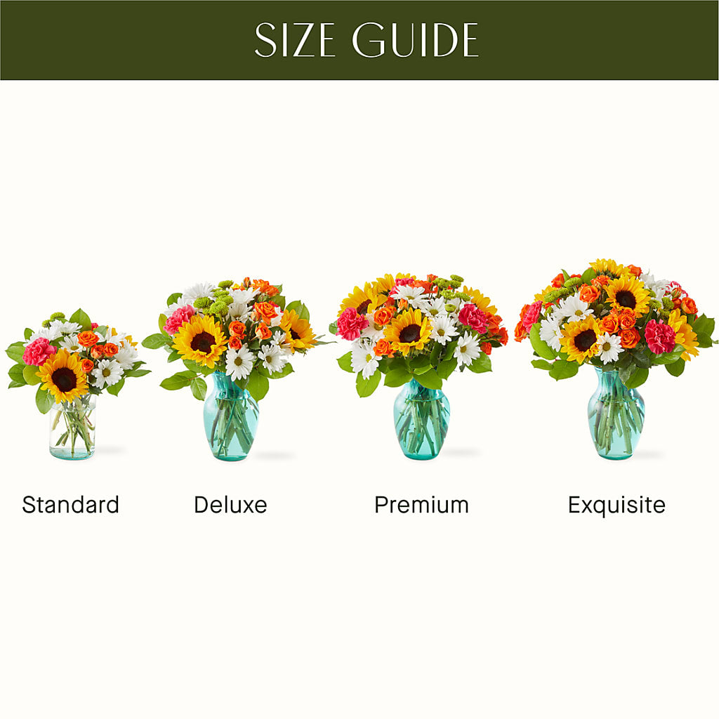 Sun-drenched Blooms Bouquet –  Blossom And Belle, Orlando FL