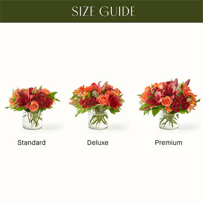 Crimson Leaves Bouquet –  Blossom And Belle, Orlando FL