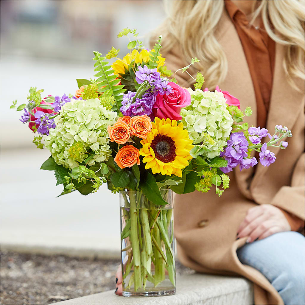 Vibrant Greetings Bouquet –  Blossom And Belle, Orlando FL