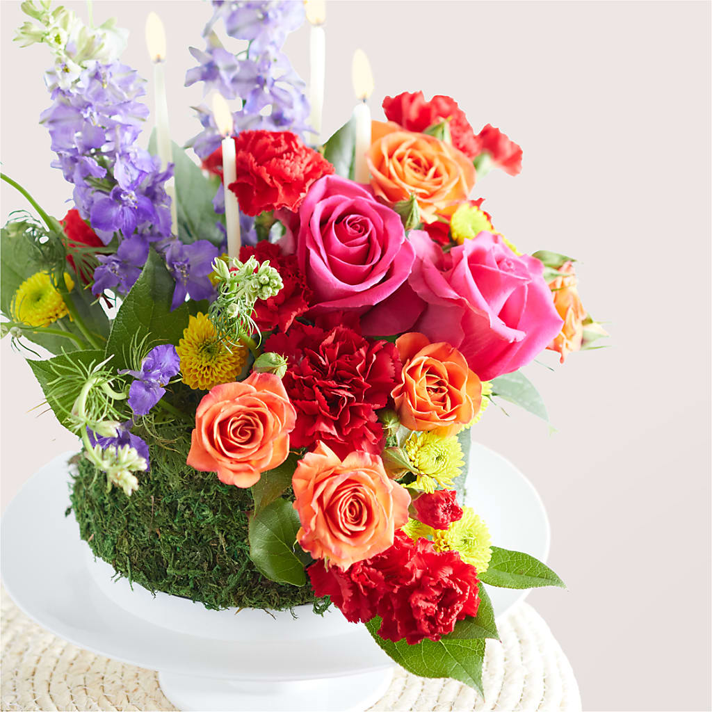 Best Year Yet Floral Cake –  Blossom And Belle, Orlando FL
