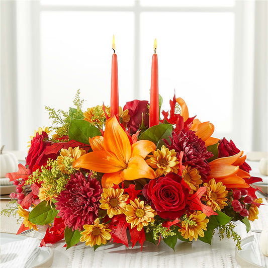 Autumn's Embrace Centerpiece –  Blossom And Belle, Orlando FL