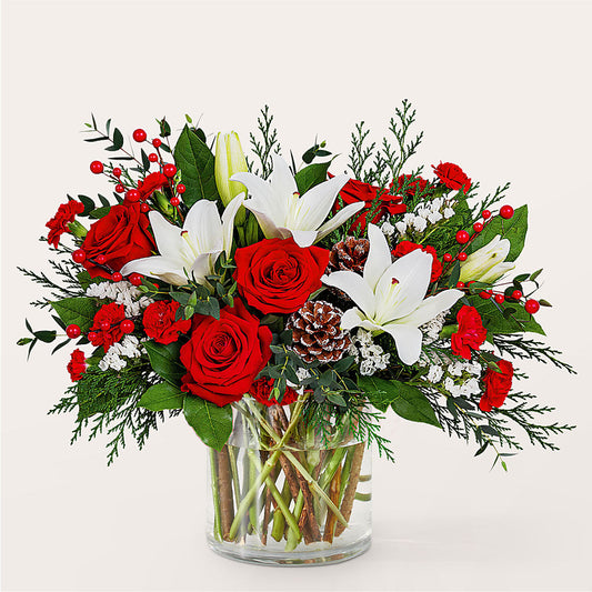 Best in Snow Bouquet –  Blossom And Belle, Orlando FL