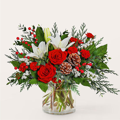 Best in Snow Bouquet –  Blossom And Belle, Orlando FL