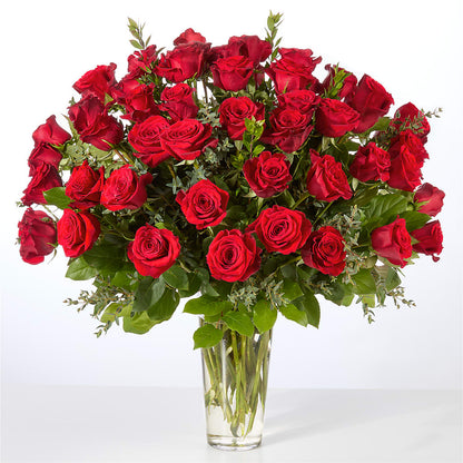 Forever Yours Fifty Stem Red Rose Bouquet –  Blossom And Belle, Orlando FL