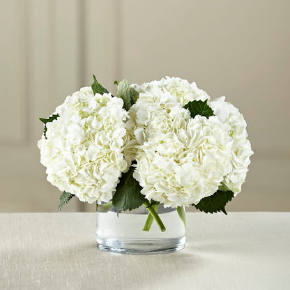 White Hydrangea Bouquet –  Blossom And Belle, Orlando FL